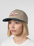 Бейсболка STETSON арт. 7771116 BASEBALL CAP RETRO (бежевый / темно-зеленый)